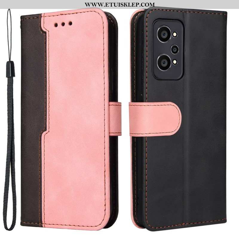 Etui Folio do Realme GT Neo 3T / Neo 2 Dwutonowy